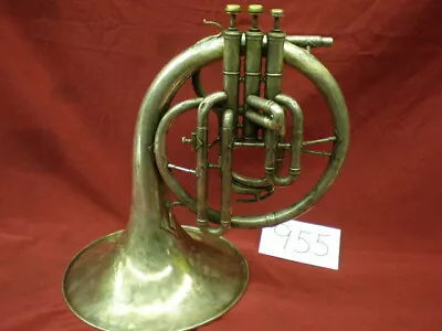 Holton Chicago VINTAGE Mellophone-Silver-used *L@@K* • $225