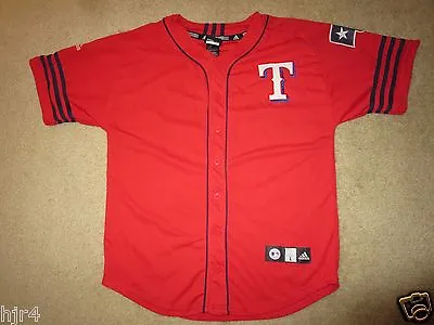 Ian Kinsler #5 Texas Rangers MLB Adidas Jersey Youth LG L 14-16 • $34.99