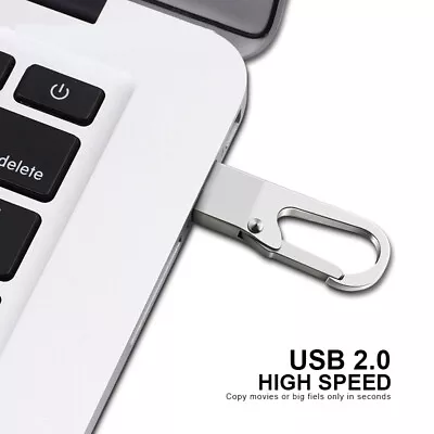 High Speed USB 2.0 Memory Stick 512/256/128/64/32GB Micro Metal Flash Drive New • £13.06