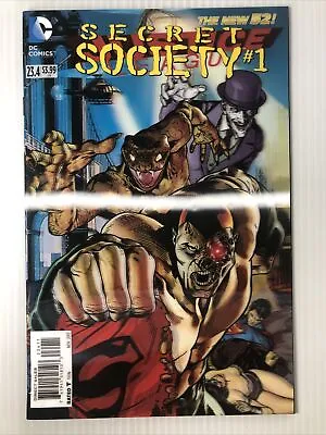 Justice League #23.4 Secret Society #1 3D Cover 2013 DC Comics 9.2 NM • $10