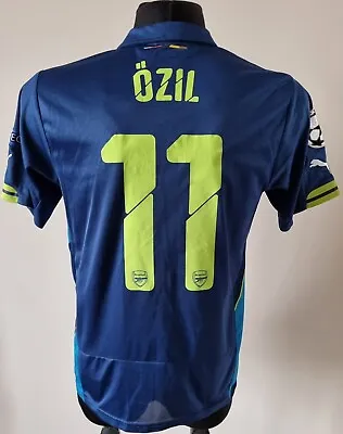 Arsenal 2014 - 2015 Third Football Puma Shirt #11 Özil Size Medium • $50