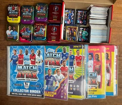 Match Attax | Folders & Cards | 2013 -2020 | MEGA Bundle | Preloved  • £35