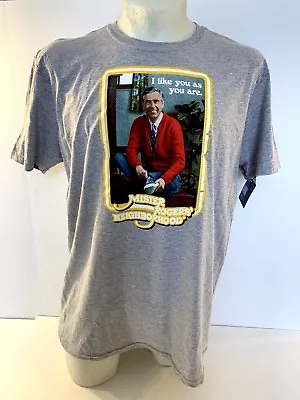 Funko Mister Rogers Graphic Tee T Shirt New With Tags XL Grey Mens  • $27.99