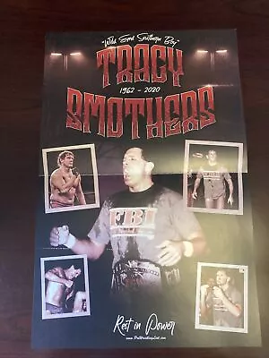 Tracy Smothers Tribute 11x17 Wrestling Loot Exclusive Poster WWE WCW AEW Folded • $5