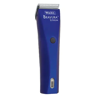 WAHL Bravura Lithium Clipper For Dogs Cats Horses & Livestock - Royal Blue • $299.99