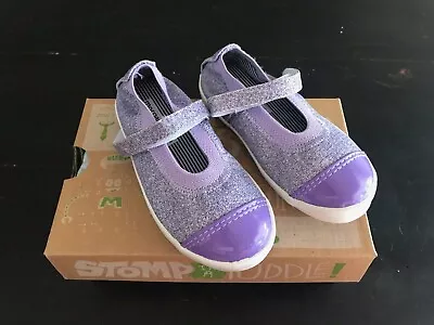 NIB Morgan & Milo Olivia Mary Janes Sneakers Purple Lilac From Nordstrom Size 8 • $12.50