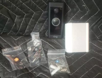 Ring Wired 1080p Video Doorbell With Chrime - Black • $70