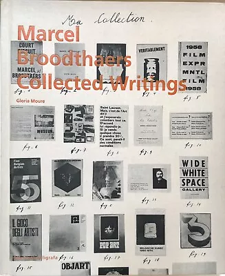 Marcel Broodthaers: Collected Writings By Marcel Broodthaers (2013 Hardcover) • $72.50