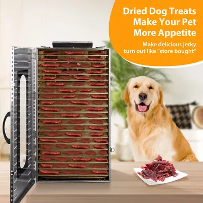 $509.99 • Buy Commercial Stainless Steel Food Dehydrator 1500W 20 Layers Food Jerky Dryer