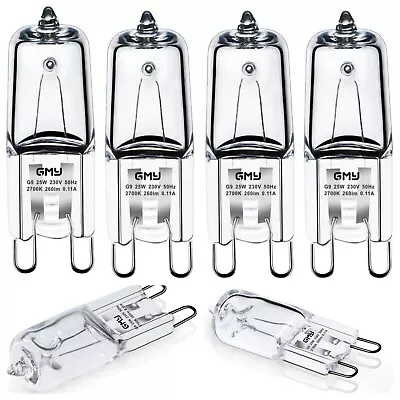 Halogen G9 Oven Bulb 25W 230V Pack Of 4 Bulbs - Oven Lamp Cooker And Microwave  • £6