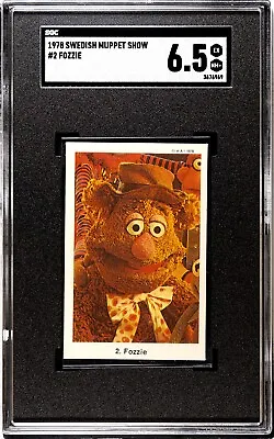 1978 Swedish Samlarsaker Muppet Show #2 Fozzie SGC 6.5 • $50