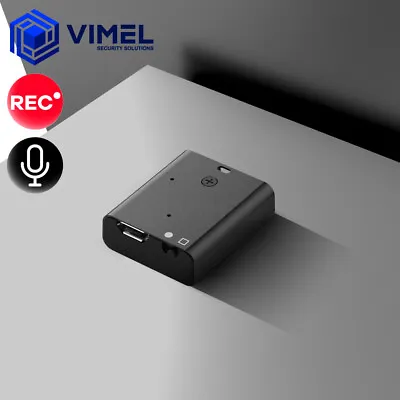 Mini Voice Recorder Digital Audio Device Hidden Microphone Sound Detection Spy • $199