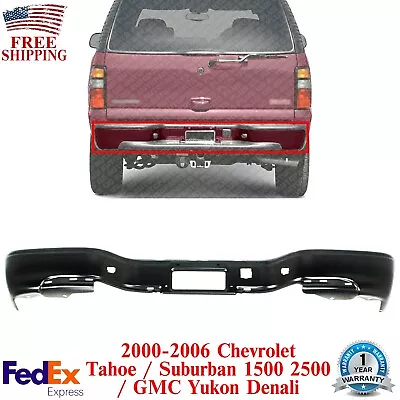 Rear Step Bumper Steel For 2000-06 Chevy Tahoe/ Suburban 1500 2500 /Yukon Denali • $149.90