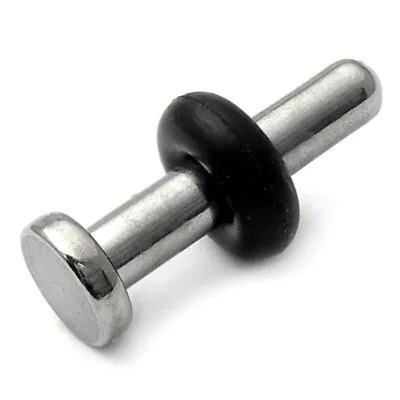 £2.88 • Buy Bullet Plugs Steel Single Flare Ear Dead Stretchers Septum Keeper 1.6mm - 10mm