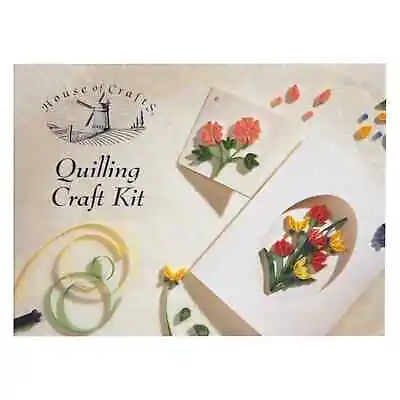 House Of Crafts Quilling Craft Multicoloured Single Craft Kit Set • £11.69