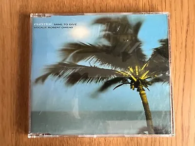 'Mine To Give' Photek / Robert Miles / David Morales CD Single • £4