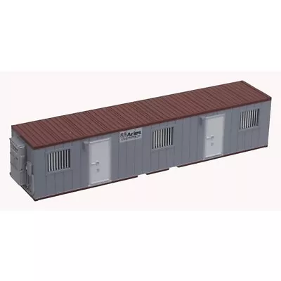 Atlas N Scale 70 000 233 Mobile Office Container Aries (Gray/Marron) New! • $26.85