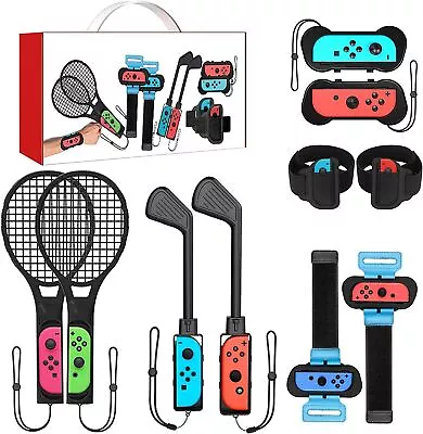 10 In 1 Switch Sports Accessories Bundle For Nintendo Switch Sports Games Kit • $62.14