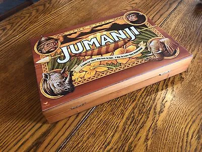 $19.50 • Buy JUMANJI Board Game In Hinged Wooden Box By Cardinal Games