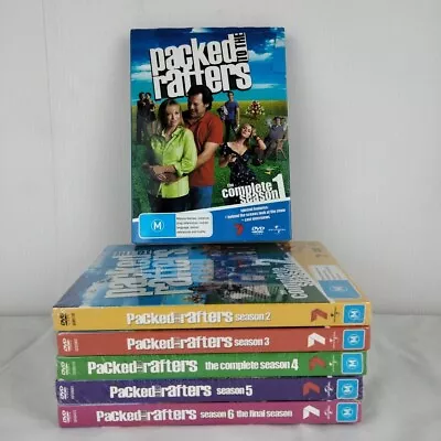 Packed To The Rafters Complete TV Series Seasons 1-6 PAL DVD Region 2 & 4. • $69.95