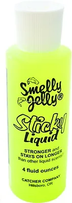 $13.08 • Buy Smelly Jelly Fishing Attractant Sticky Liquid 4 Oz Squeeze Bottle Garlic 422