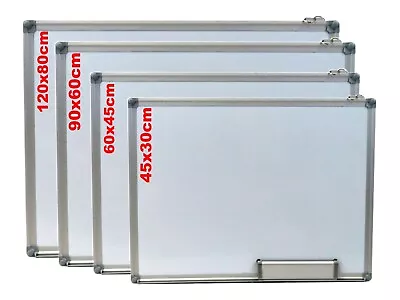 £69.99 • Buy Office School Home Magnetic Whiteboard Dry Wipe Drawing Board Small Medium Large