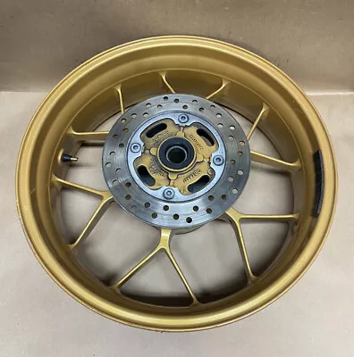 12-16 Honda CBR1000RR REAR BACK WHEEL RIM ROTOR Straight OEM #0227 • $349.99