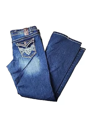 Premium Vanity Collection Women's Bootcut Jeans 33W X 31L Actual Measurements  • $20