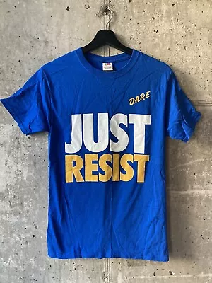 Men’s VTG D.A.R.E. T-Shirt Size Small “Just Resist” • $10