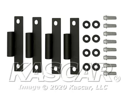 12338650 Body Side Door Hinge(4)pack With Screws(8) M998 Humvee HMMWV 2 Door • $34.95