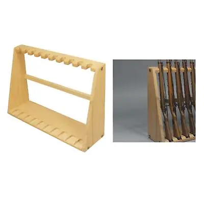 1/6 Scale Wooden Rifle Rack Gun Shelf Display For 12in Figure Collection • £15.77