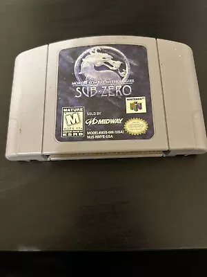 Mortal Kombat Mythologies: Sub-Zero | Authentic Cleaned And Tested! • $24.99