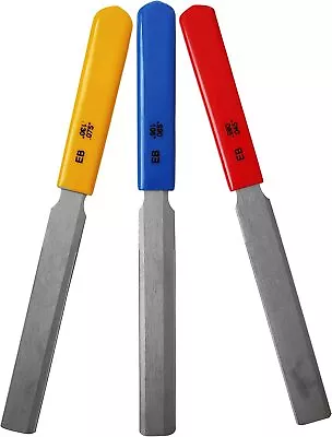 $38.88 • Buy Bass Guitar  Double Edge Fret Crowning Files Nut Files Luthier Repair Tools 3Pcs