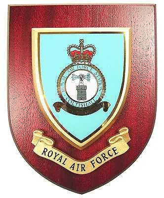 Raf Royal Air Force Station Coltishall Classic Style Hand Mademess Plaque • £21.99