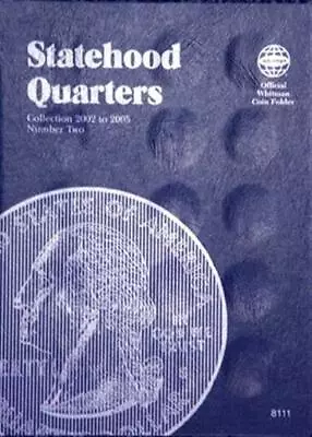 US State Quarters Mini Coin Album 2002 2005 Whitman Folder 8111 No 2 NEW • $9.54