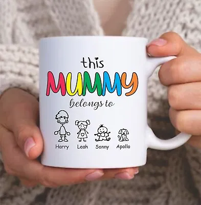 Birthday Mug Personalised Birthday Gift - Custom Mug For Mum Nanna Grandma • $24.50