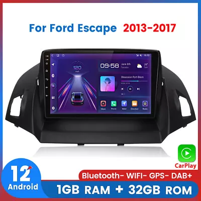 For Ford Escape 2013-2017 9  Android 12 Car Stereo Radio GPS Navi CarPlay 1+32GB • $119.99
