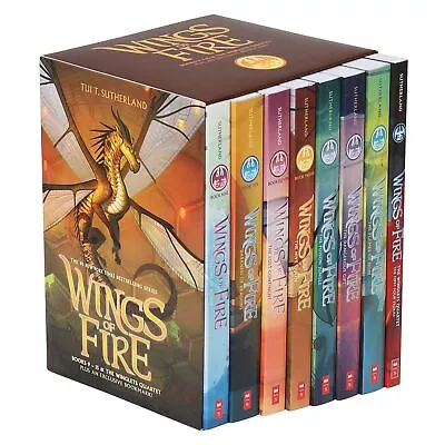 Wings Of Fire Box Set: By Sutherland 8 Books 9-15 Plus The Winglet Quartet NEW • $45