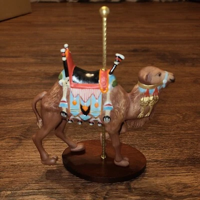$25 • Buy Vintage 1988 Franklin Mint Treasury Of Carousel Art Camel