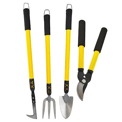 Gardening Tool Set Shears + Telescopic Fork / Trowel / Patio Weeding Edge Trim • £19.73