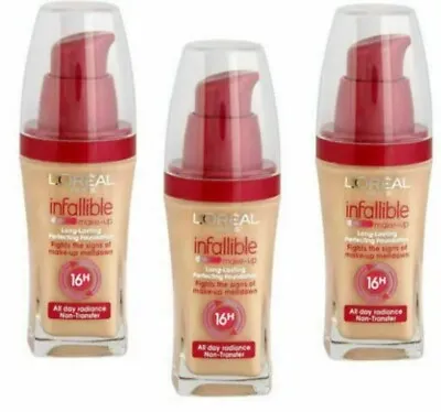 L'OREAL INFALLIBLE 16H Foundation - All Skin Types • £12.99