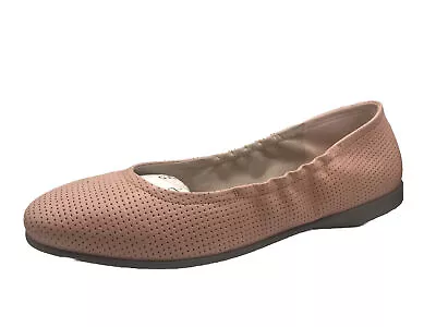 NIB ECCO Incise Enchant Ballerina Flats Women's EU Sz 41 US 10-10.5 Pink Muted • $40