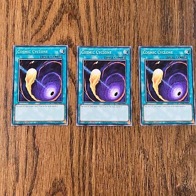 $3.99 • Buy YuGiOh - Cosmic Cyclone X 3 - Common - SDCB-EN031