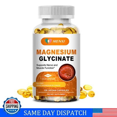 400MG Magnesium Glycinate High AbsorptionImproved SleepStress & Anxiety Relief • $13.99