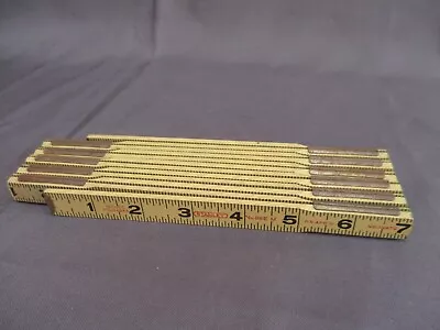 Stanley 6' Wood Folding  Ruler - No. 86E • $17.95