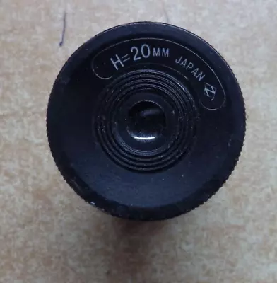 Vtg Celestron Telescope Lens Eyepiece H=20mm Lens Japan • $9.99