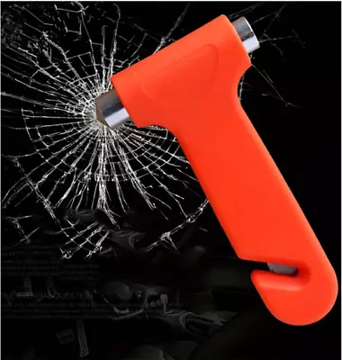 2-in-1 Car Escape Tool Mini Emergency Safety Hammer And Seat Belt Cutter For Car • $4.49