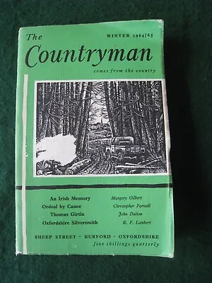 The Countryman Book Winter 1964/5 An Irish Memory Canoe Oxfordshire Silversmith • £5.99