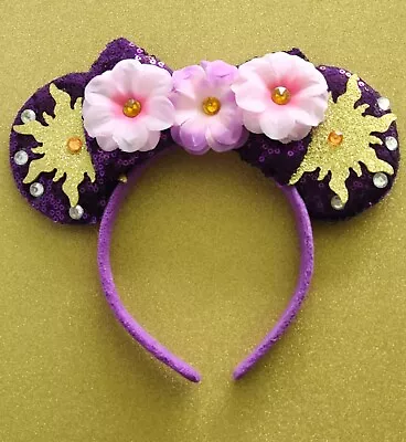 Minnie Mouse Ears Headband Rapunzel Tangled Princess • $12.99