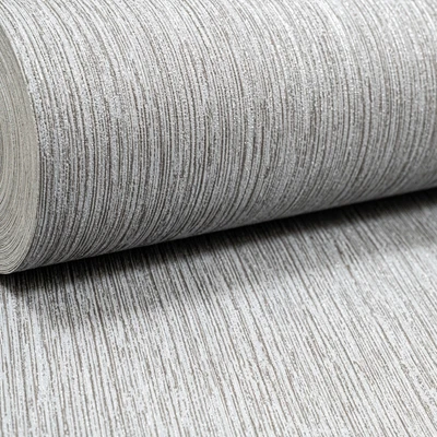 £9.99 • Buy Rasch Plain Grey Metallic Silver Mix Free Match Heavy Textured Thick Wallpaper
